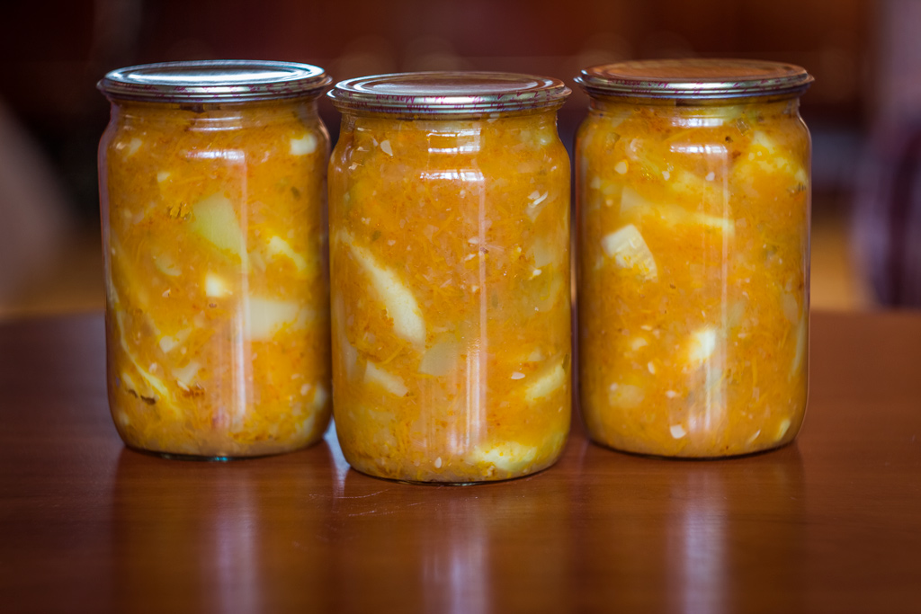 Закуска из кабачков 