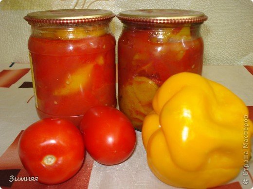 Лечо с медом