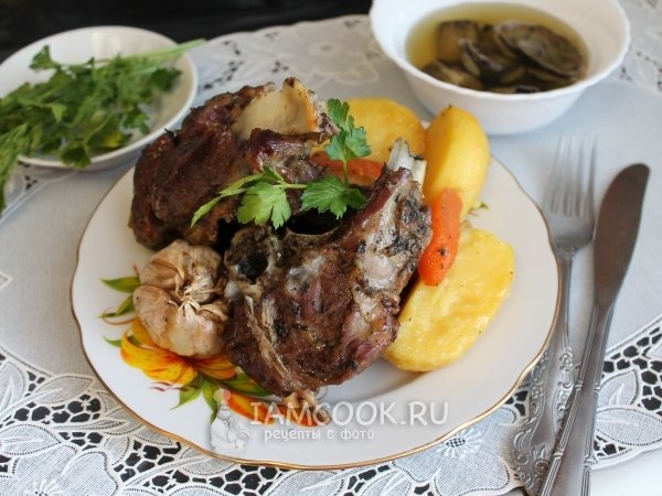 Бараньи ребрышки в духовке