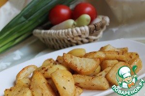 Запеченный картофель по-турецки