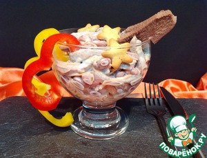 Салат из языка 