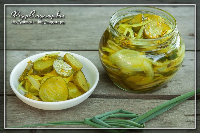 Маринованные огурцы 